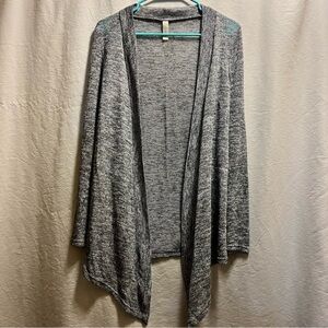 Sofra Light-Weight Gray, Womens Cardigan,  Small